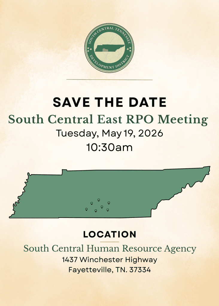 east 1 -  South Central TN Development District