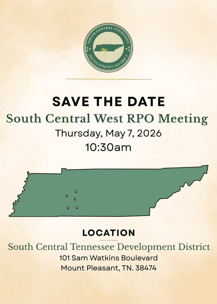 west - South Central TN Development District