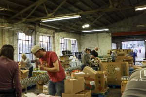 volunteers at work -  South Central TN Development District